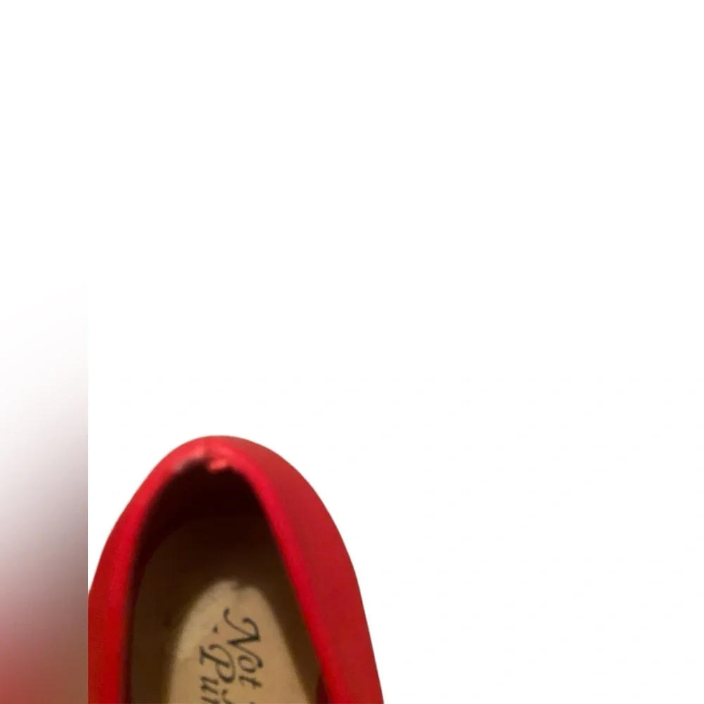 Not just A Pump red block heels
